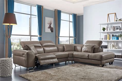 Shop with afterpay on eligible items. Unique Top Grain Leather Sectional Salem Oregon ESF-468 ...