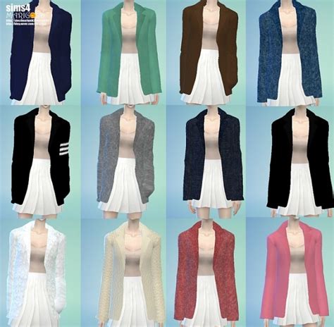 Sims 4 Cc Accessories Jacket