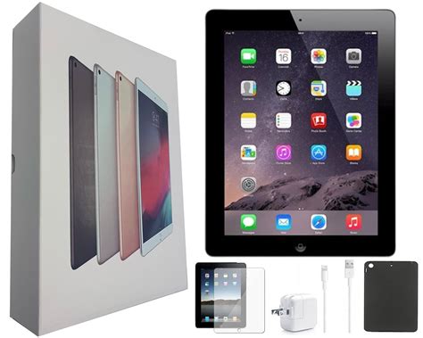 Apple Ipad 3rd Generation 97 Inch Black 64gb Wi Fi 4g Atandt Comes With Bundle Case