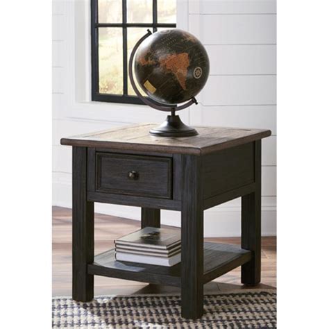 Find stylish home furnishings and decor at great prices! T736-3 Ashley Furniture Tyler Creek Rectangular End Table