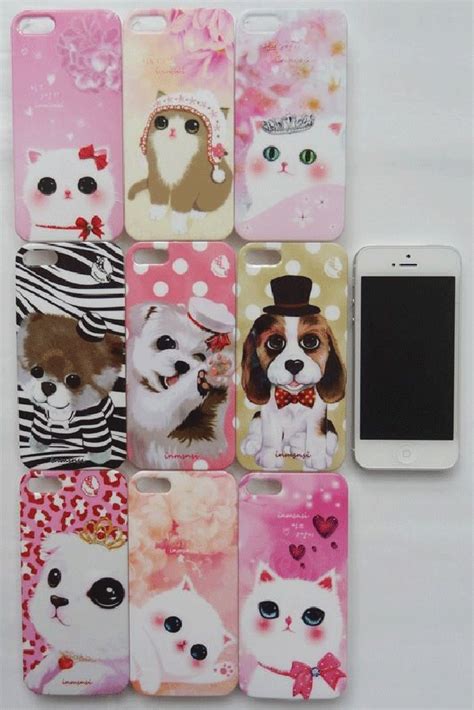Cute Dog And Cat Iphone 5s Se Cases Ips505 Cheap Cell Phone Case With