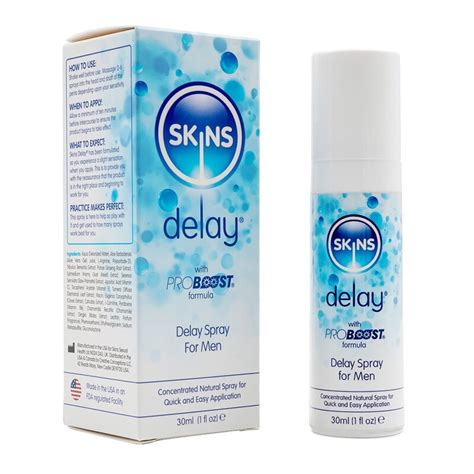 Buy Skins Natural Delay Spray 30ml Chemist Direct