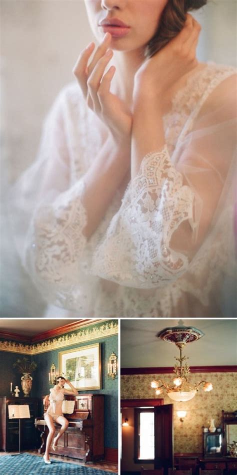 Gorgeous Bridal Vintage Inspired Lingerie By Claire Pettibone