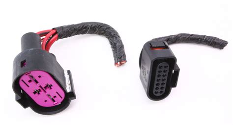 Cooling Fan Module Pigtails Plugs Connectors Vw Beetle Jetta Golf Gti