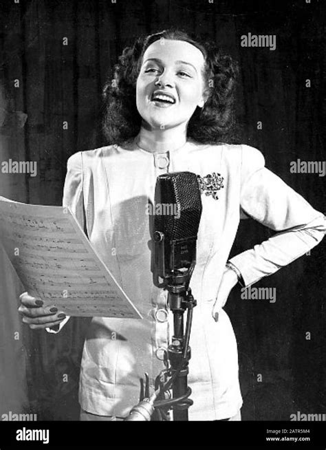 Jo Stafford 1917 2008 American Singer And Film Actress About 1946