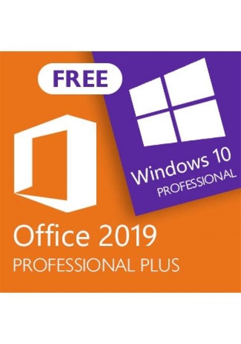 Microsoft Windows 10 Pro And Office 2019 Pro Plus