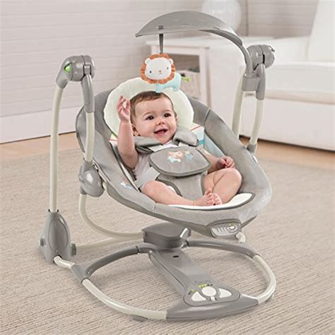 Electric Baby Bouncer Rocker Vibration Chair Portable Musical Cradle