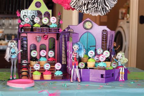 The kids are back in school. Wright By Me: Monster High Birthday