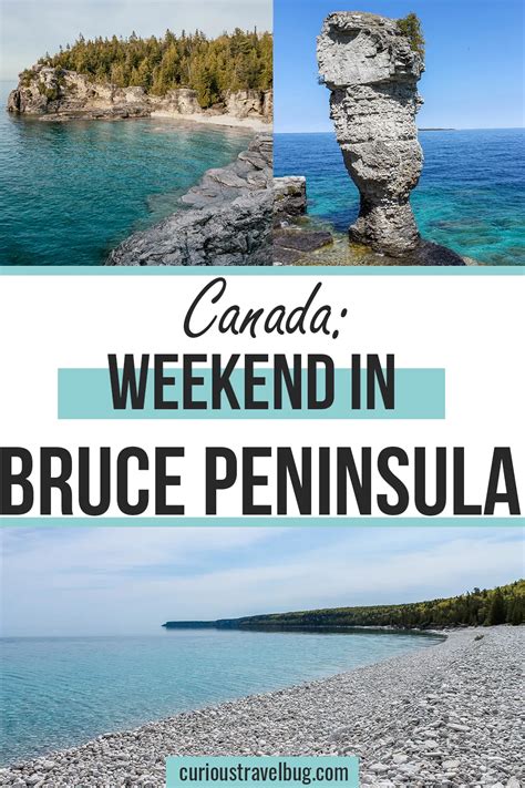 Canada Travel Travel Usa Weekend Trips Day Trips Tobermory Ontario