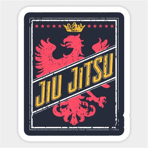 Eagle Jiu Jitsu Full Frame Jiu Jitsu Sticker Teepublic