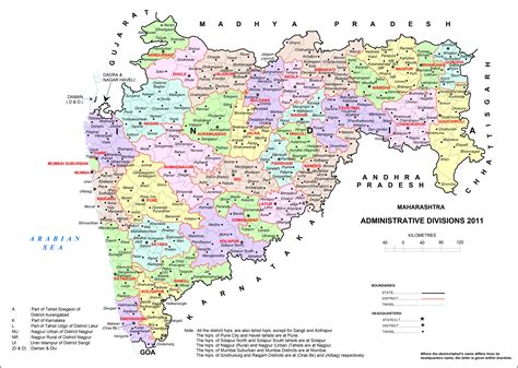 High Resolution Map Of Maharashtra Hd