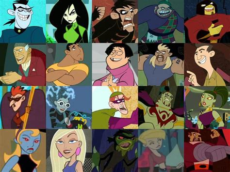 Kim Possible Villains Cartoon Profile Pictures Disney Crossovers
