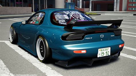 Assetto CorsaRX 7 FD3S ストリート 風 J SiDE Mazda FD RX 7 Street アセット