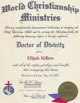 Pictures of What Is A Doctor Of Divinity