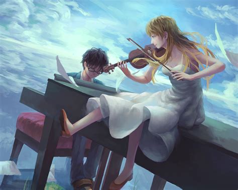 After his mother, who was also his instructor, died, he had a mental breakdown while performing at a piano. Your Lie in April Wallpapers (81+ pictures)