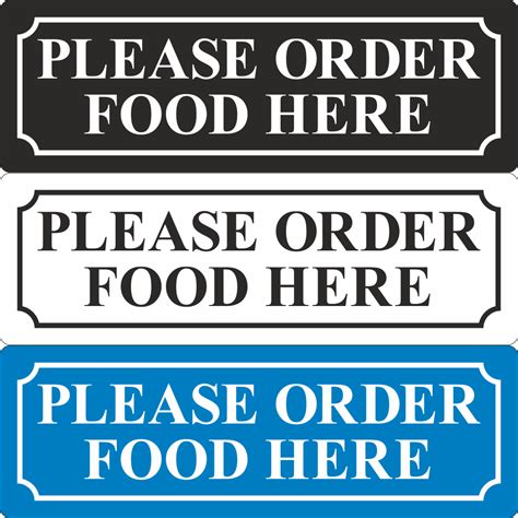 Please Order Food Here Sign Jps Online