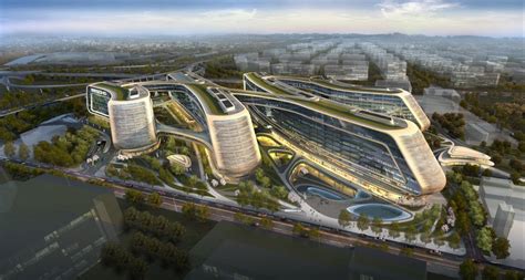 Futuristic Sky Soho By Zaha Hadid Architects Shanghai China