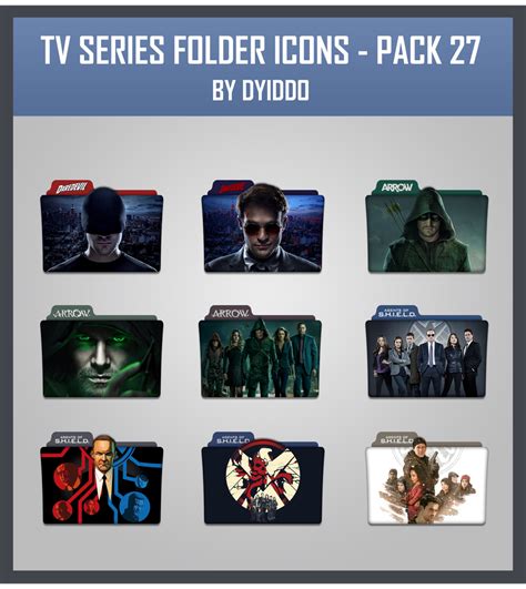 Tv Series Folder Icons Pack 27 By Dyiddo On Deviantart