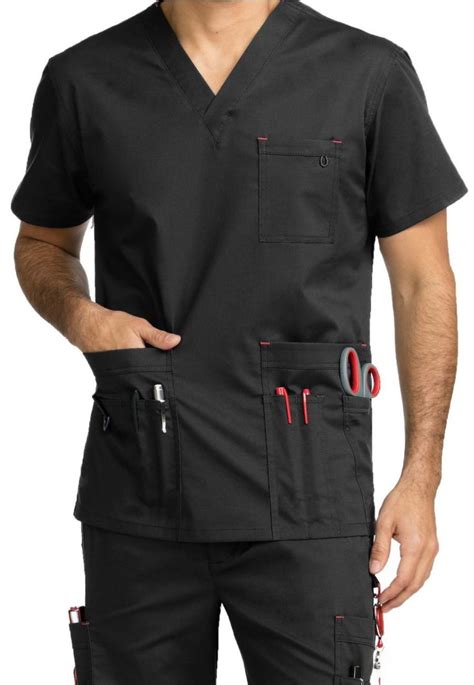 Men s Tactical Scrub Set Uniformes médicos Uniformes de enfermería