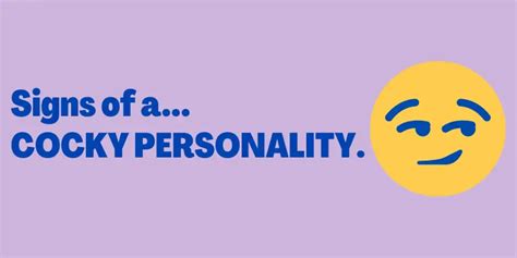 16 Signs Of A Cocky Personality Find Is It You Or Someone Else • Signs You Are