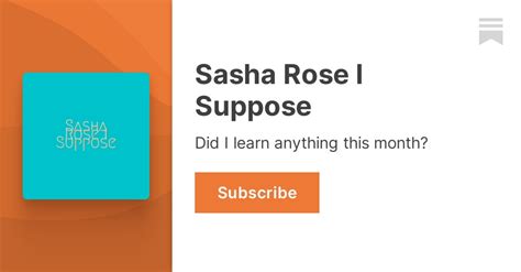 sitemap sasha rose i suppose