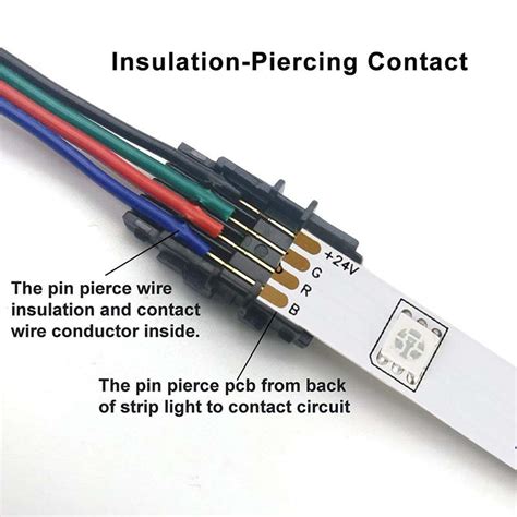 Online Promotion Free Shipping Worldwide 10cm 10m Led Light Strips Connection Extension Clip