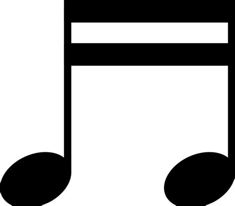 Music Note Png Two Sixteenths · Free Image On Pixabay