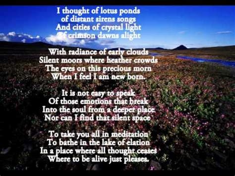 A poetry recitation is a recital of poems either written by the partipipants or memorised ones,do you agree? Reflections -nature poems - YouTube