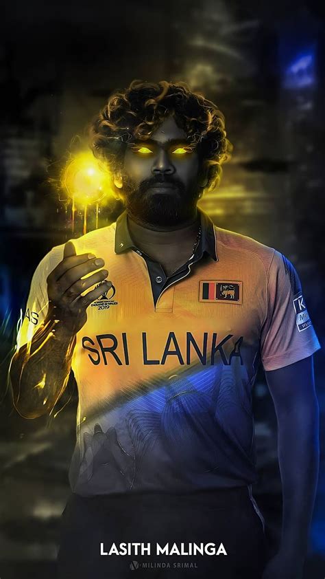 Cricket Player Lasith Malinga Sri Lanka Player Cricketer Hd Phone