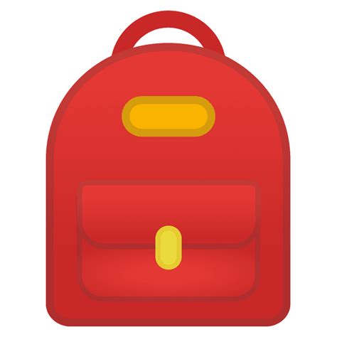 Backpack Emoji Clipart Free Download Transparent Png Creazilla