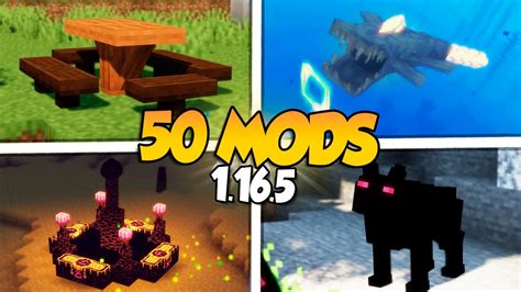 Top 50 Mods Para Minecraft 1 16 5 Motgame