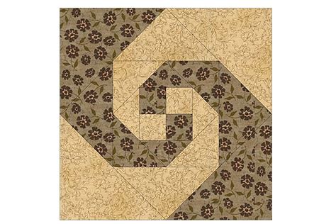Try An Easy Snail S Trail Quilt Block Pattern