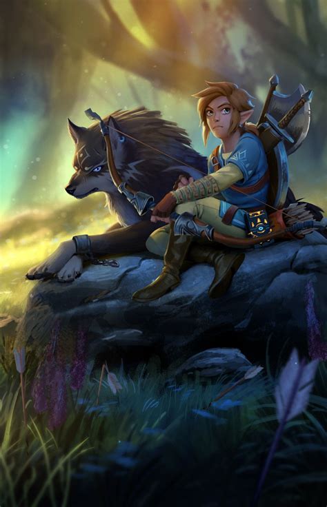 Legend Of Zelda Breath Of The Wild Fan Art Created By Malin Falch