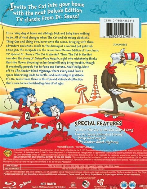 Dr Seuss The Cat In The Hat Deluxe Edition Blu Ray Dvd Combo Blu Ray Dvd Empire