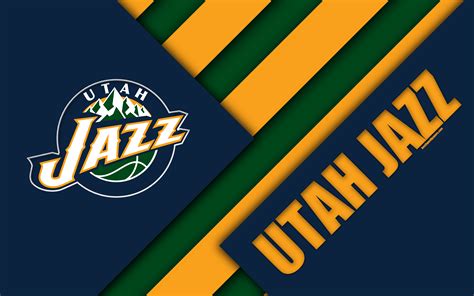 | coach snyder sits down for the first time since learning the jazz will face the clippers in round 2. Download wallpapers Utah Jazz, 4k, logo, material design ...