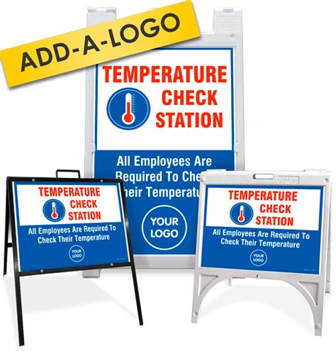 Temperature Check Signs Claim Your 10 Discount