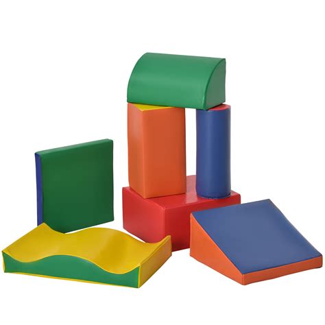 Buy Soozier 7 Piece Soft Play Blocks Kids Climb And Crawl Gym Toy Foam