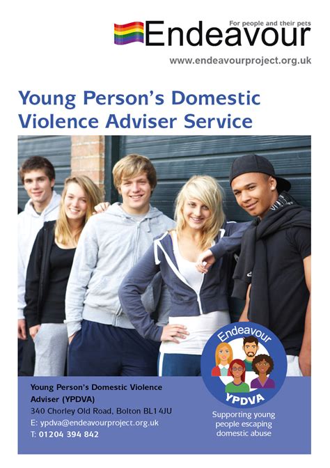Domestic Abuse Service Leaflets Endeavour