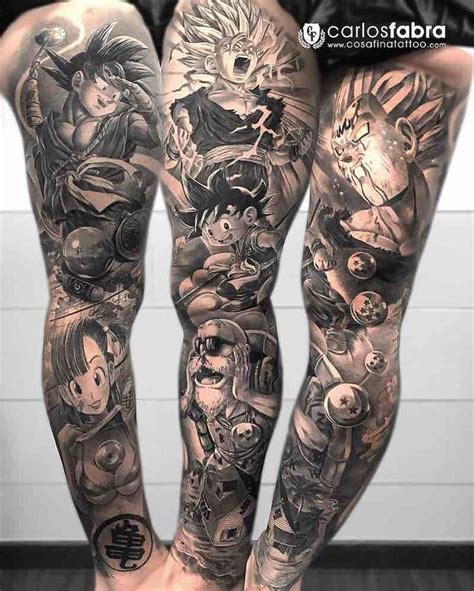 Dragon ball has been around since its original comics in 1984, so a ton of people grew up with goku and his friends. The Very Best Dragon Ball Z Tattoos | Dragon ball tattoo ...