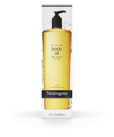 Body Oil Light Sesame Formula To Hydrate Dry Skin