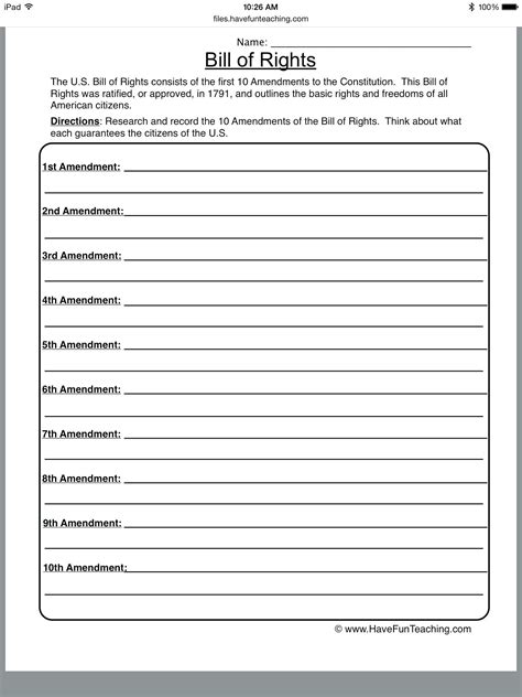 5th Grade Social Studies Worksheets For Free Download Math — Db
