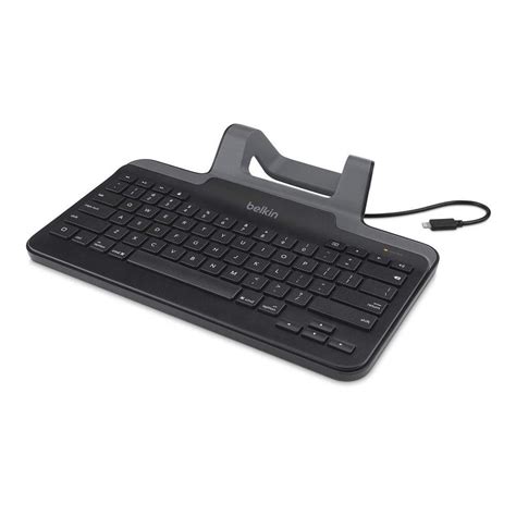 Belkin Wired Tablet Keyboard With Stand For Ipad L B2b130 Shopping