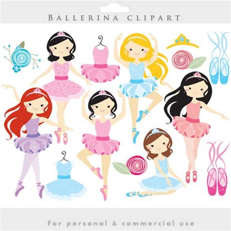 Ballerina Clipart Ballerina Clip Art Girl Ballet Dancing