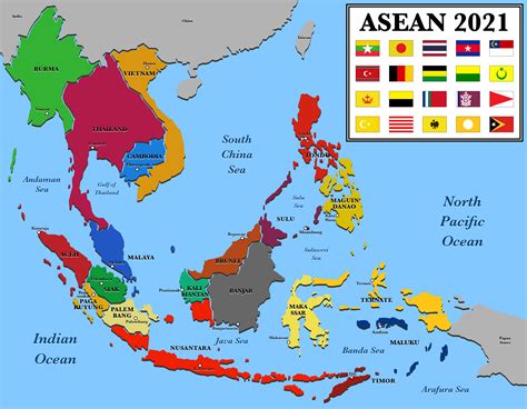 If Southeast Asia Was Not Colonized Remake Rimaginarymaps