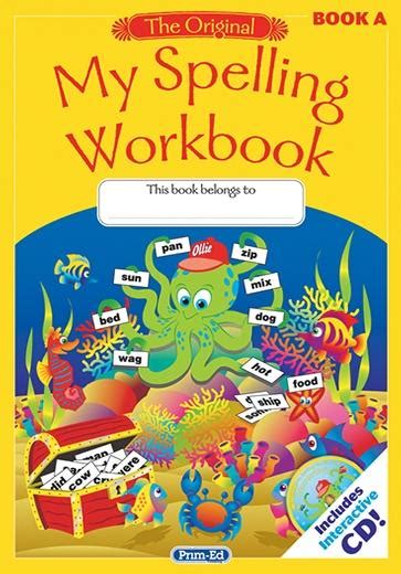 Original My Spelling Workbook Book A English Senior Infants
