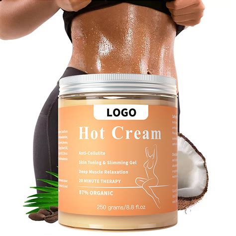 Private Label Fast Slimming Cream Stomach Belly Burn Fat Body Weight