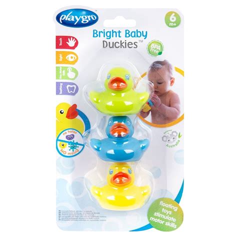 Playgro Bright Baby Duckies Bath And Water Toys Baby Bunting Au