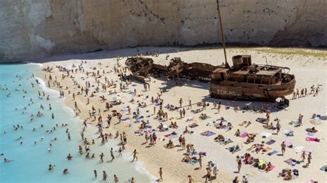 Greece Shuts Shipwreck Beach Over Landslide Fear