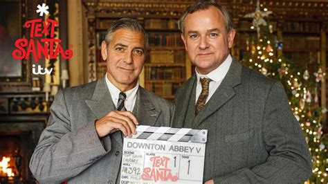 First Look At George Clooney In Downton Abbey Entertainment Tonight