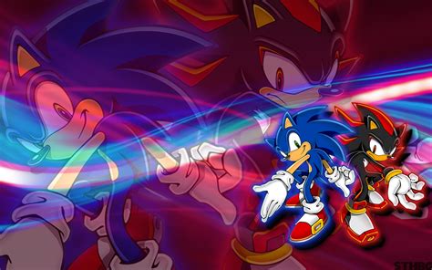 Papel De Parede Ilustração Anime Sonic O Ouriço Sônica Captura De
